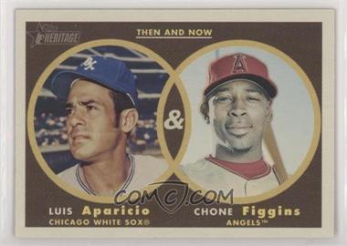 2006 Topps Heritage - Then and Now #TN4 - Luis Aparicio, Chone Figgins