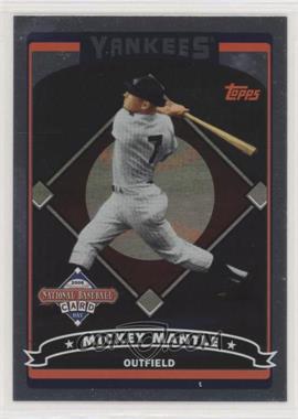 2006 Topps National Baseball Card Day - Card Shop Promotion/Multi-Manufacturer Issue Pack Insert #T2 - Mickey Mantle