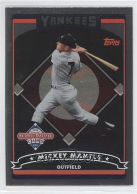 2006 Topps National Baseball Card Day - Card Shop Promotion/Multi-Manufacturer Issue Pack Insert #T2 - Mickey Mantle