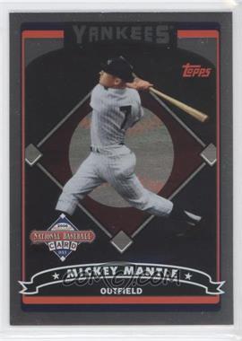 2006 Topps National Baseball Card Day - Card Shop Promotion/Multi-Manufacturer Issue Pack Insert #T2 - Mickey Mantle