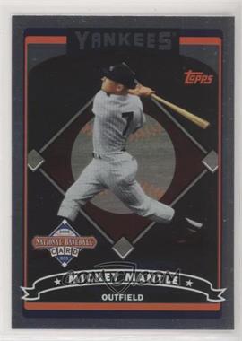 2006 Topps National Baseball Card Day - Card Shop Promotion/Multi-Manufacturer Issue Pack Insert #T2 - Mickey Mantle