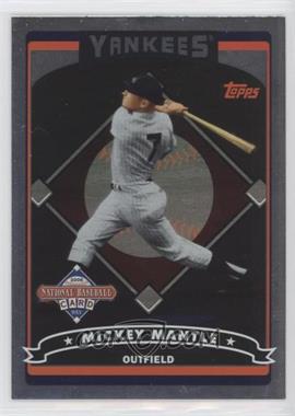 2006 Topps National Baseball Card Day - Card Shop Promotion/Multi-Manufacturer Issue Pack Insert #T2 - Mickey Mantle