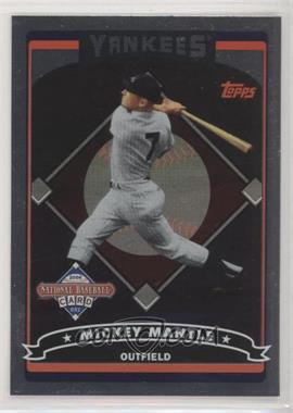 2006 Topps National Baseball Card Day - Card Shop Promotion/Multi-Manufacturer Issue Pack Insert #T2 - Mickey Mantle