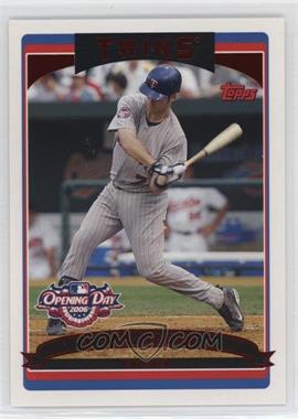 2006 Topps Opening Day - [Base] - Red Foil #55 - Joe Mauer /2006