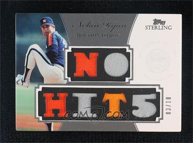 2006 Topps Sterling - Sterling Moments Relics #NR-NH5 - Nolan Ryan /10