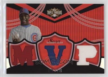 2006 Topps Triple Threads - Relics #TTR-213 - Sammy Sosa /18