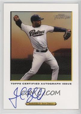 2006 Topps Turkey Red - Autographs - White #TRA-JB - Josh Barfield /200