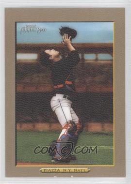 2006 Topps Turkey Red - [Base] - Gold #351.2 - Mike Piazza (N.Y. Nat'l)