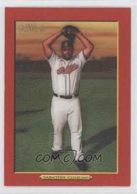 2006 Topps Turkey Red - [Base] - Red #326 - CC Sabathia