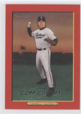 2006 Topps Turkey Red - [Base] - Red #423 - Vinny Castilla