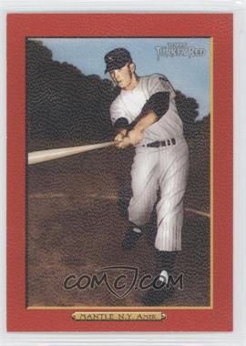 2006 Topps Turkey Red - [Base] - Red #586 - Mickey Mantle