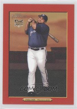 2006 Topps Turkey Red - [Base] - Red #591 - Prince Fielder