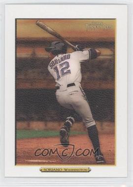 2006 Topps Turkey Red - [Base] - White #501.1 - Alfonso Soriano (Washington)