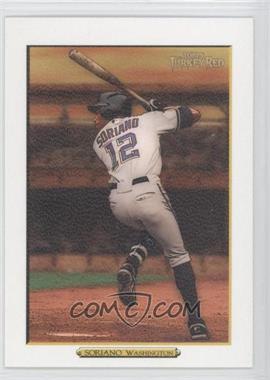 2006 Topps Turkey Red - [Base] - White #501.1 - Alfonso Soriano (Washington)