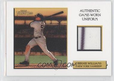 2006 Topps Turkey Red - Relics - White #TRR-BW - Bernie Williams /99