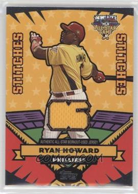 2006 Topps Updates & Highlights - All-Star Stitches #AS-RJH - Ryan Howard