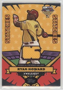 2006 Topps Updates & Highlights - All-Star Stitches #AS-RJH - Ryan Howard