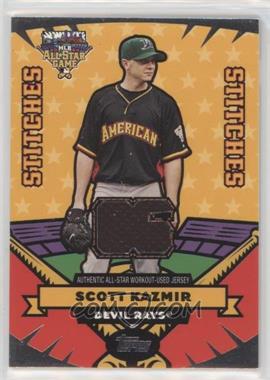 2006 Topps Updates & Highlights - All-Star Stitches #AS-SK - Scott Kazmir