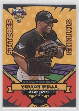 2006 Topps Updates & Highlights - All-Star Stitches #AS-VW - Vernon Wells