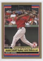 Season Highlights - Manny Ramirez #/2,006