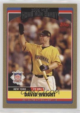 2006 Topps Updates & Highlights - [Base] - Gold #UH284 - Home Run Derby - David Wright /2006