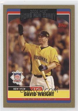 2006 Topps Updates & Highlights - [Base] - Gold #UH284 - Home Run Derby - David Wright /2006