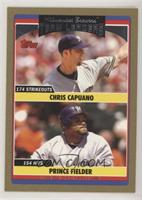 Team Leaders - Chris Capuano, Prince Fielder #/2,006