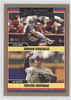 Team Leaders - Adrian Gonzalez, Trevor Hoffman #/2,006