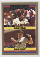 Team Leaders - Omar Vizquel, Jason Schmidt #/2,006