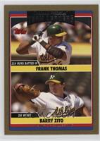 Team Leaders - Frank Thomas, Barry Zito #/2,006