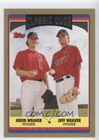 Classic Duos - Jered Weaver, Jeff Weaver #/2,006