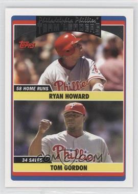 2006 Topps Updates & Highlights - [Base] #UH292 - Team Leaders - Ryan Howard, Tom Gordon