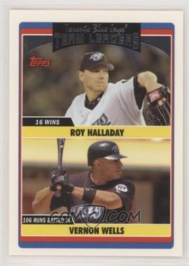 2006 Topps Updates & Highlights - [Base] #UH309 - Team Leaders - Vernon Wells, Roy Halladay