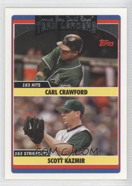 2006 Topps Updates & Highlights - [Base] #UH311 - Team Leaders - Carl Crawford, Scott Kazmir