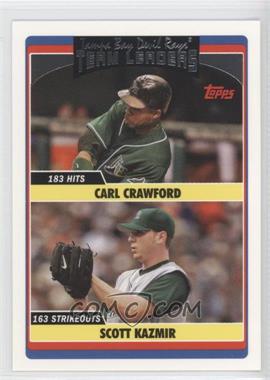 2006 Topps Updates & Highlights - [Base] #UH311 - Team Leaders - Carl Crawford, Scott Kazmir