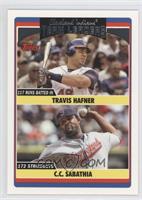 Team Leaders - Travis Hafner, C.C. Sabathia