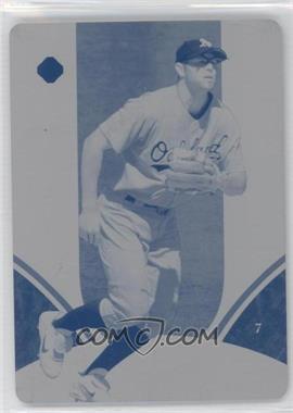 2006 Ultimate Collection - [Base] - Printing Plate Cyan #69 - Bobby Crosby /1