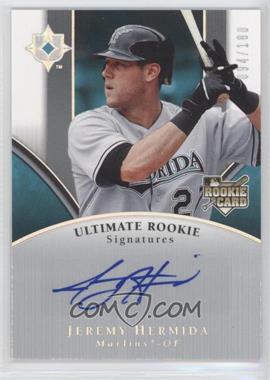 2006 Ultimate Collection - [Base] #129 - Ultimate Rookie Signatures - Jeremy Hermida /180