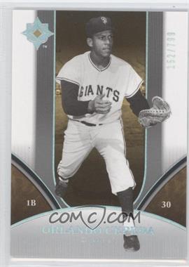 2006 Ultimate Collection - [Base] #194 - Orlando Cepeda /799