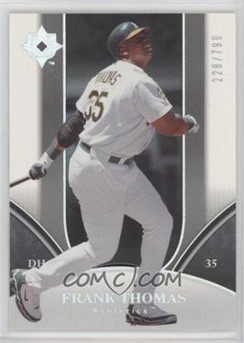 2006 Ultimate Collection - [Base] #256 - Frank Thomas /799