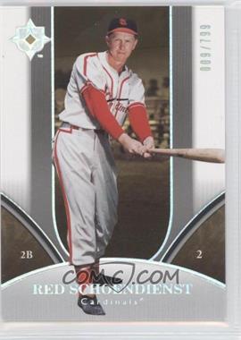 2006 Ultimate Collection - [Base] #288 - Red Schoendienst /799