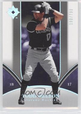 2006 Ultimate Collection - [Base] #31 - Todd Helton /799