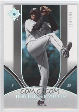 2006 Ultimate Collection - [Base] #38 - Dontrelle Willis /799