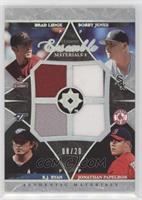 Jonathan Papelbon, Brad Lidge, Bobby Jenks, B.J. Ryan #/20