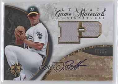 2006 Ultimate Collection - Ultimate Game Materials - Signatures #UGM-RH - Rich Harden /35