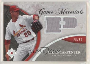 2006 Ultimate Collection - Ultimate Game Materials #UGM-CH - Chris Carpenter /50
