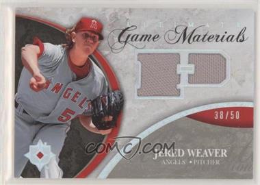 2006 Ultimate Collection - Ultimate Game Materials #UGM-JW - Jered Weaver /50