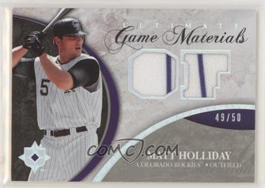 2006 Ultimate Collection - Ultimate Game Materials #UGM-MH - Matt Holliday /50