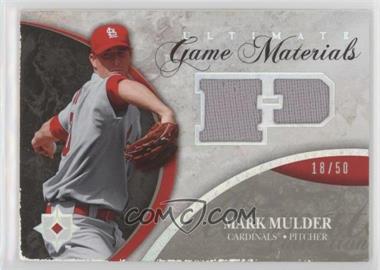 2006 Ultimate Collection - Ultimate Game Materials #UGM-MU - Mark Mulder /50 [EX to NM]