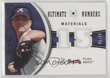 2006 Ultimate Collection - Ultimate Numbers - Materials #UN-HT - Tim Hudson /35